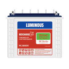 Luminous Tubular Inverter Battery Cheapest Price Best Dealer