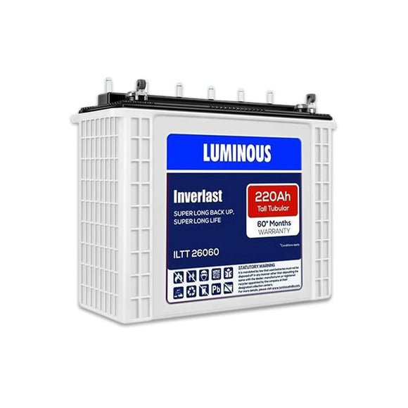 Luminous Inverter Battery 220 AH