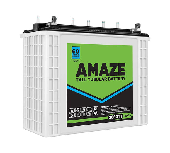 Amaze inverter battery 150 ah 2060tt 