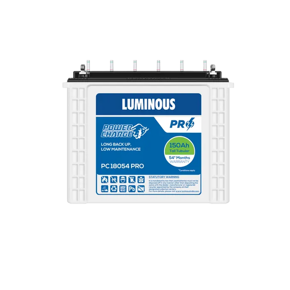 Luminous inverter battery 150 ah pc 18054 pro