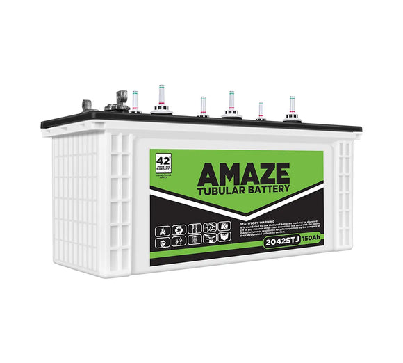 Amaze inverter battery 150 ah 2042stj