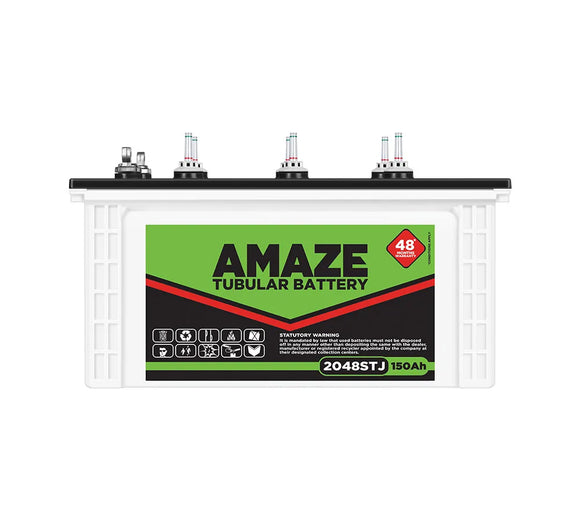 Amaze inverter battery 150 ah 2048stj 