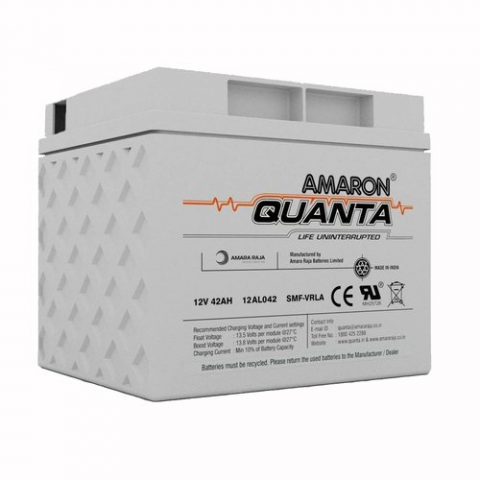 Amaron Quanta VRLA SMF Battery 42 AH