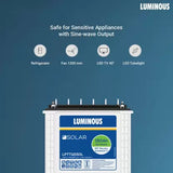 Luminous solar battery 150 ah lptt12150l