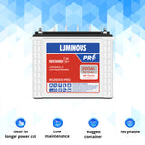 Luminous inverter battery 200 ah rc 25000 pro