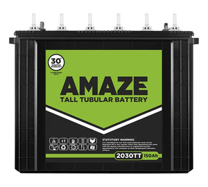 Amaze Inverter battery 150 ah 2030 tt