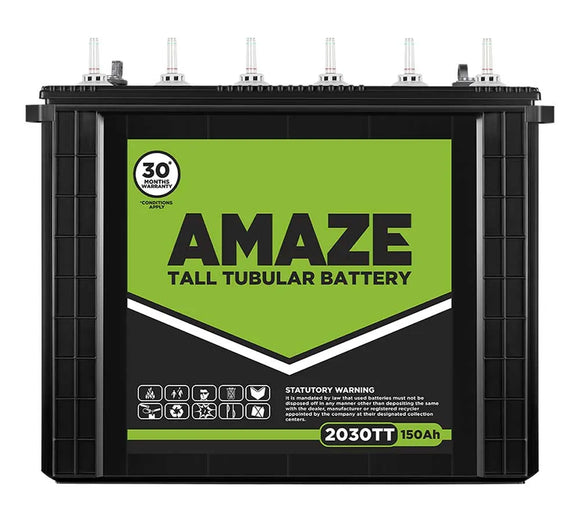 Amaze Inverter battery 150 ah 2030 tt