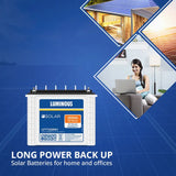 Luminous solar battery 165 ah lptt12165h