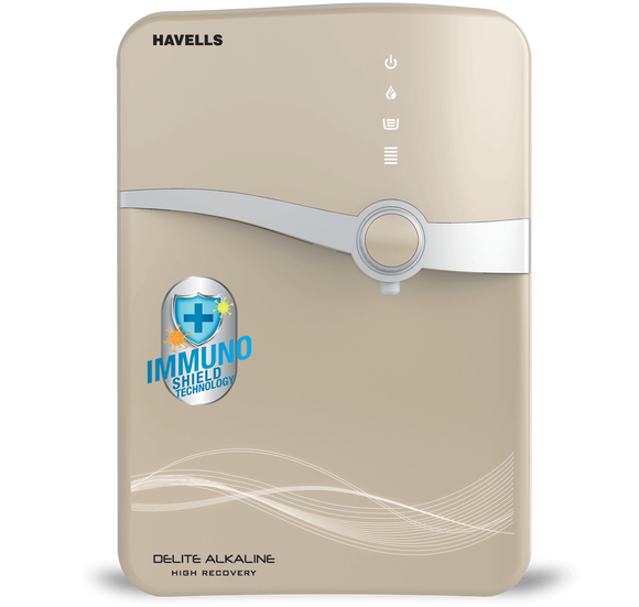 Havells Water Purifier DELITE ALKALINE HR (HIGH RECOVERY) RO