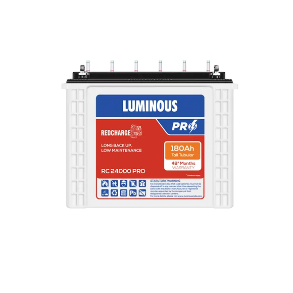 Luminous tall tubular battery rc 24000 pro