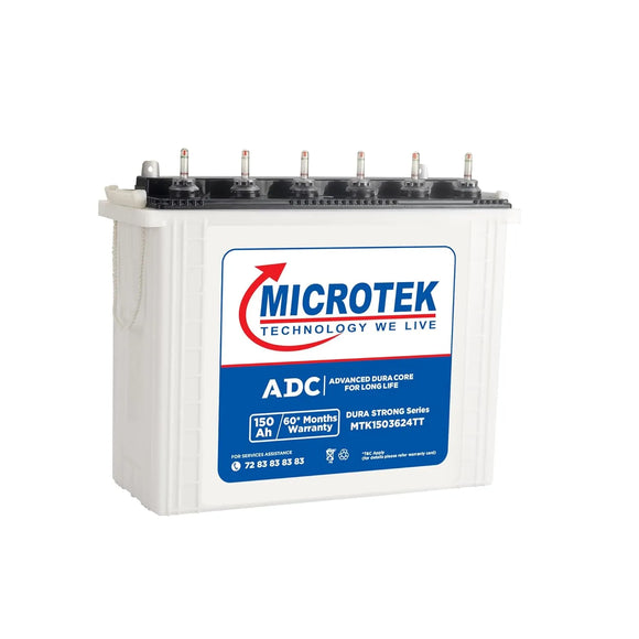 Microtek inverter battery 150 ah mtk1503624tt