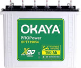 Okaya Inverter battery 160 ah optt19054 tall tubular