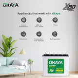 Okaya inverter battery 210 ah optt24072