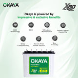 Okaya inverter battery 230 ah optt26072