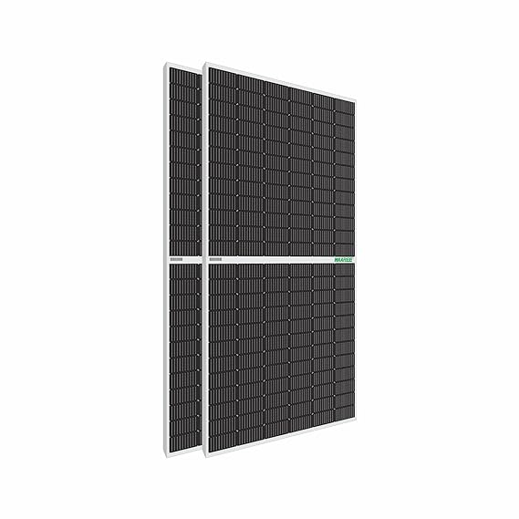 Waaree solar panel 575wp 144cells topcon n-type framed dual glass