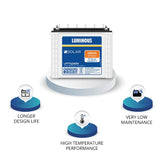 Luminous solar battery 165 ah lptt12165h