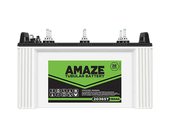 Amaze inverter battery 150 ah 2036st