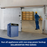Luminous solar inverter solarverter pro pcu 3 kva
