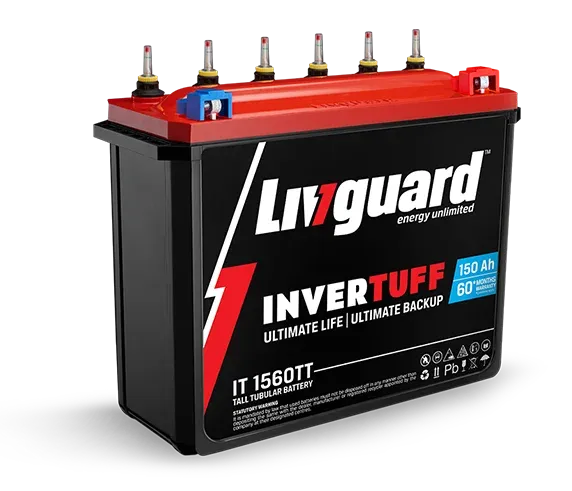 Livguard inverter battery 150 ah Invertuff it 1560stt