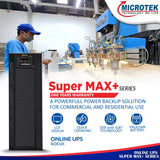 Microtek Online ups 40 kva 3 Phase in 3 Phase out Super max+