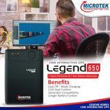 Microtek online ups legend 650
