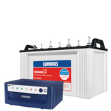 Luminous Inverter eco watt Neo 900 va + Battery RC 16000