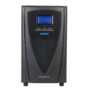 LUMINOUS ONLINE UPS 3 KVA WITH INBUILT BATTERY 72V LD 3000 IN