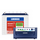  Luminous Inverter Eco volt 1550 + Battery RC18000 Battery EStore by batteryestore sold by Battery EStore