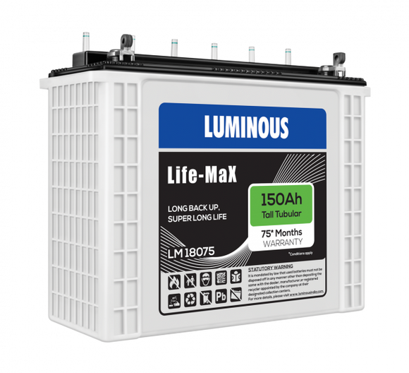 Luminous Inverter Battery 150 Ah LM 18075 