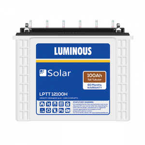 Luminous Solar Battery 100 Ah – LPTT12100H Battery Estore by batteryestore sold by Battery EStore